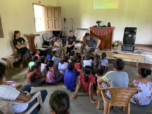 VBS, Bible story time with Brad